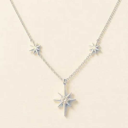 North Star Necklace in 925 sterling silver